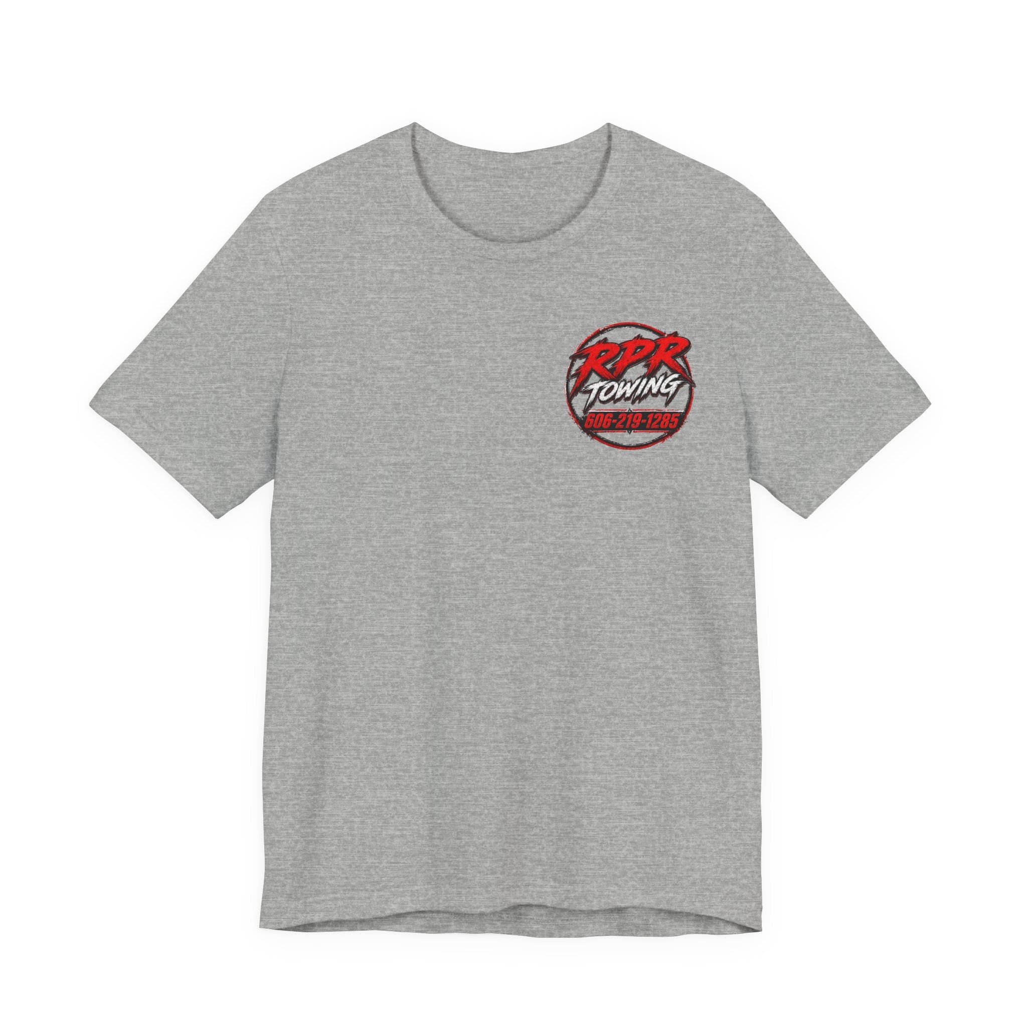 T-Shirt — RPR Towing Vintage Tow Truck Logo Tee (Includes Phone Number)