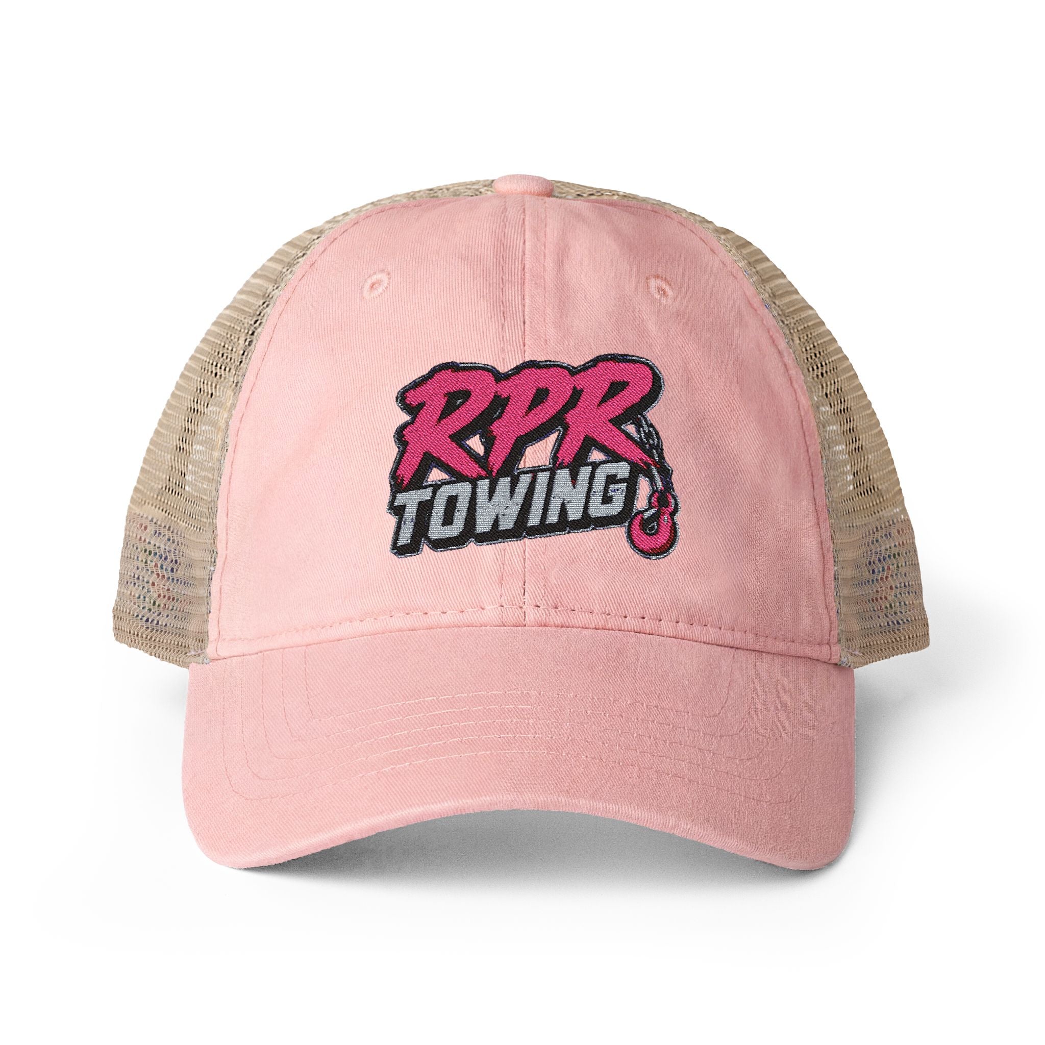 Women's Washed Mesh-Back Cap