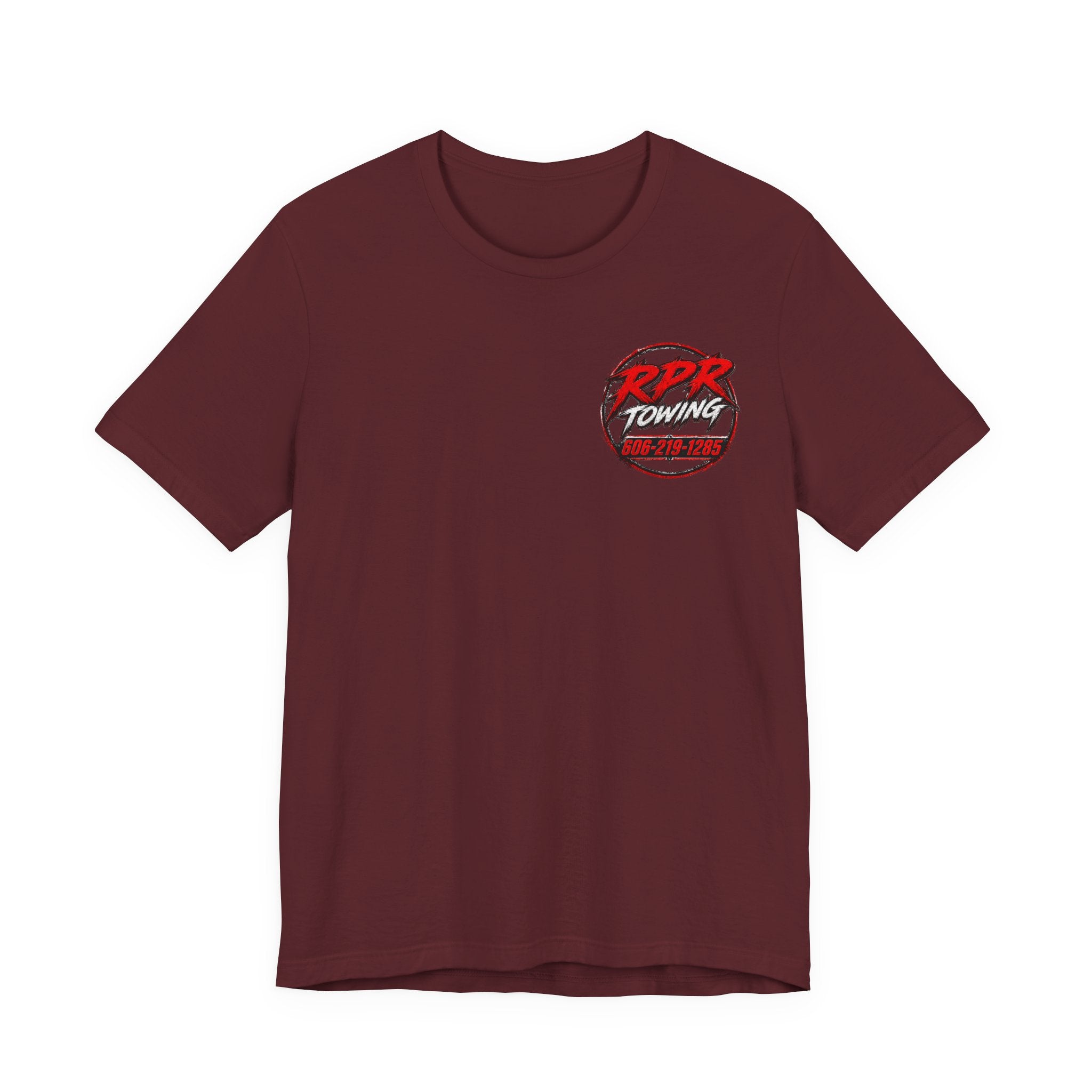 T-Shirt — RPR Towing Vintage Tow Truck Logo Tee (Includes Phone Number)