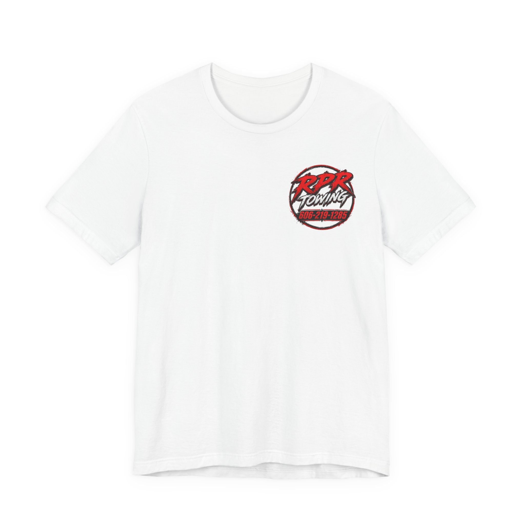T-Shirt — RPR Towing Vintage Tow Truck Logo Tee (Includes Phone Number)