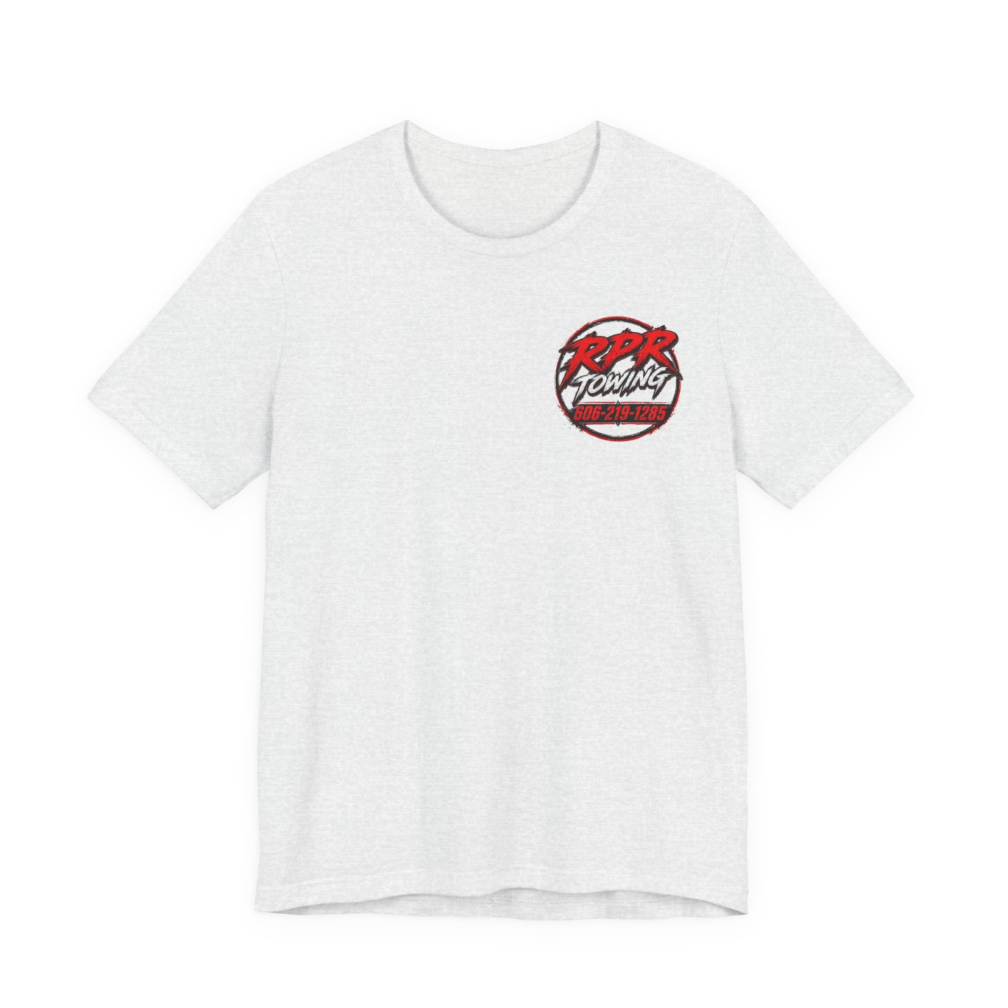 T-Shirt — RPR Towing Vintage Tow Truck Logo Tee (Includes Phone Number)
