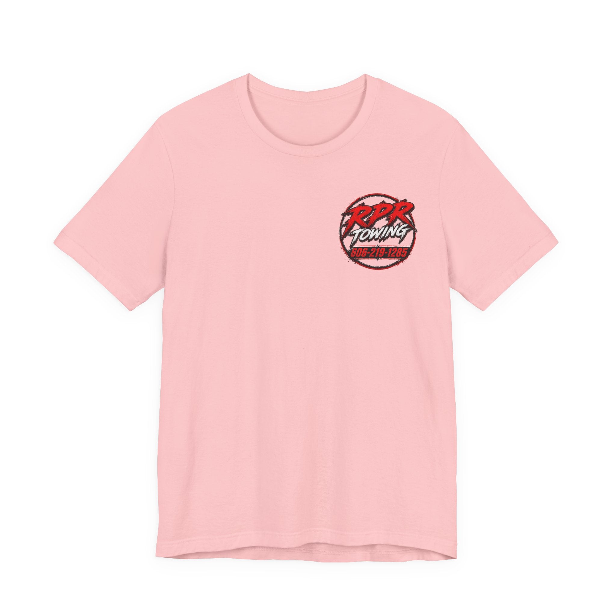 T-Shirt — RPR Towing Vintage Tow Truck Logo Tee (Includes Phone Number)