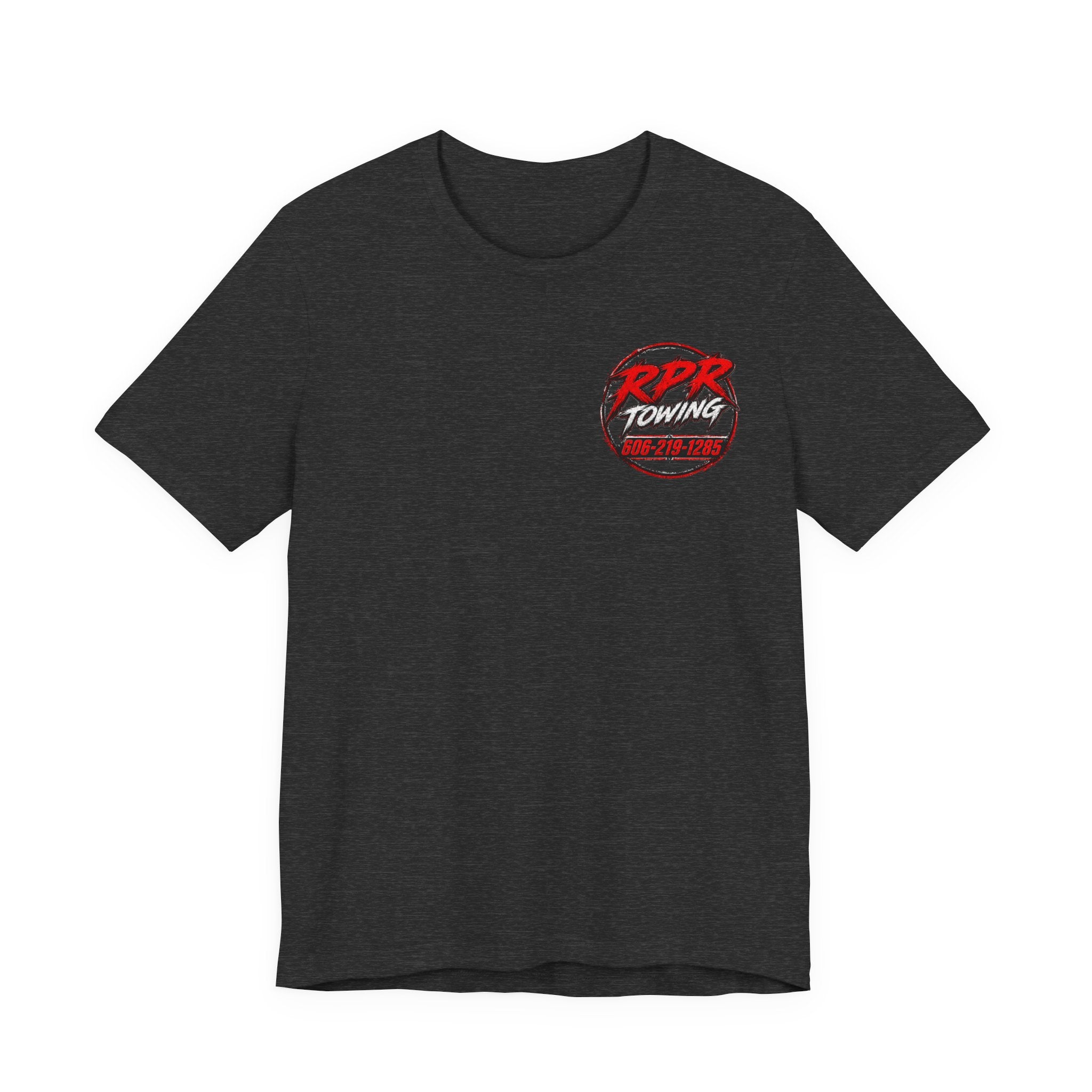 T-Shirt — RPR Towing Vintage Tow Truck Logo Tee (Includes Phone Number)