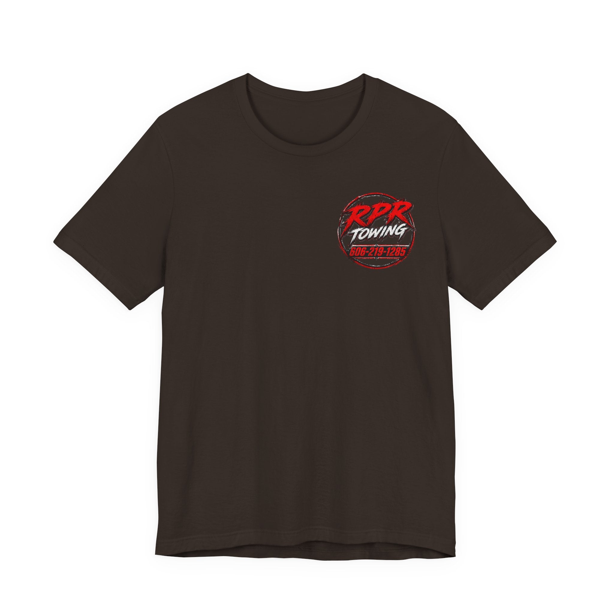 T-Shirt — RPR Towing Vintage Tow Truck Logo Tee (Includes Phone Number)