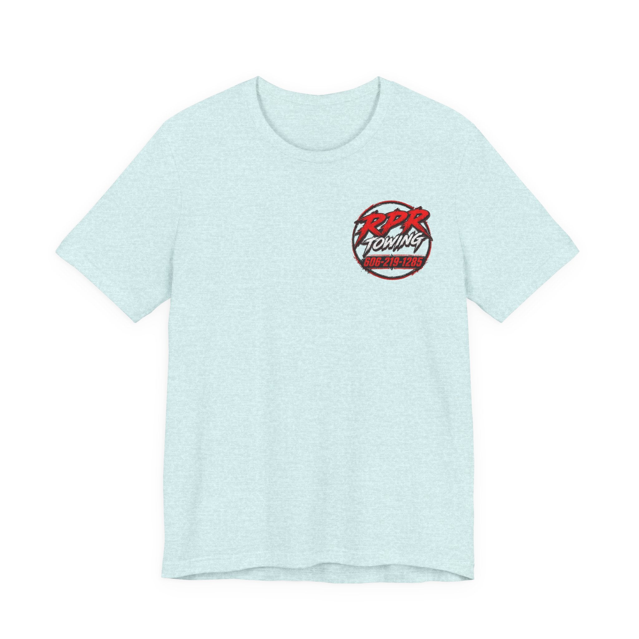 T-Shirt — RPR Towing Vintage Tow Truck Logo Tee (Includes Phone Number)
