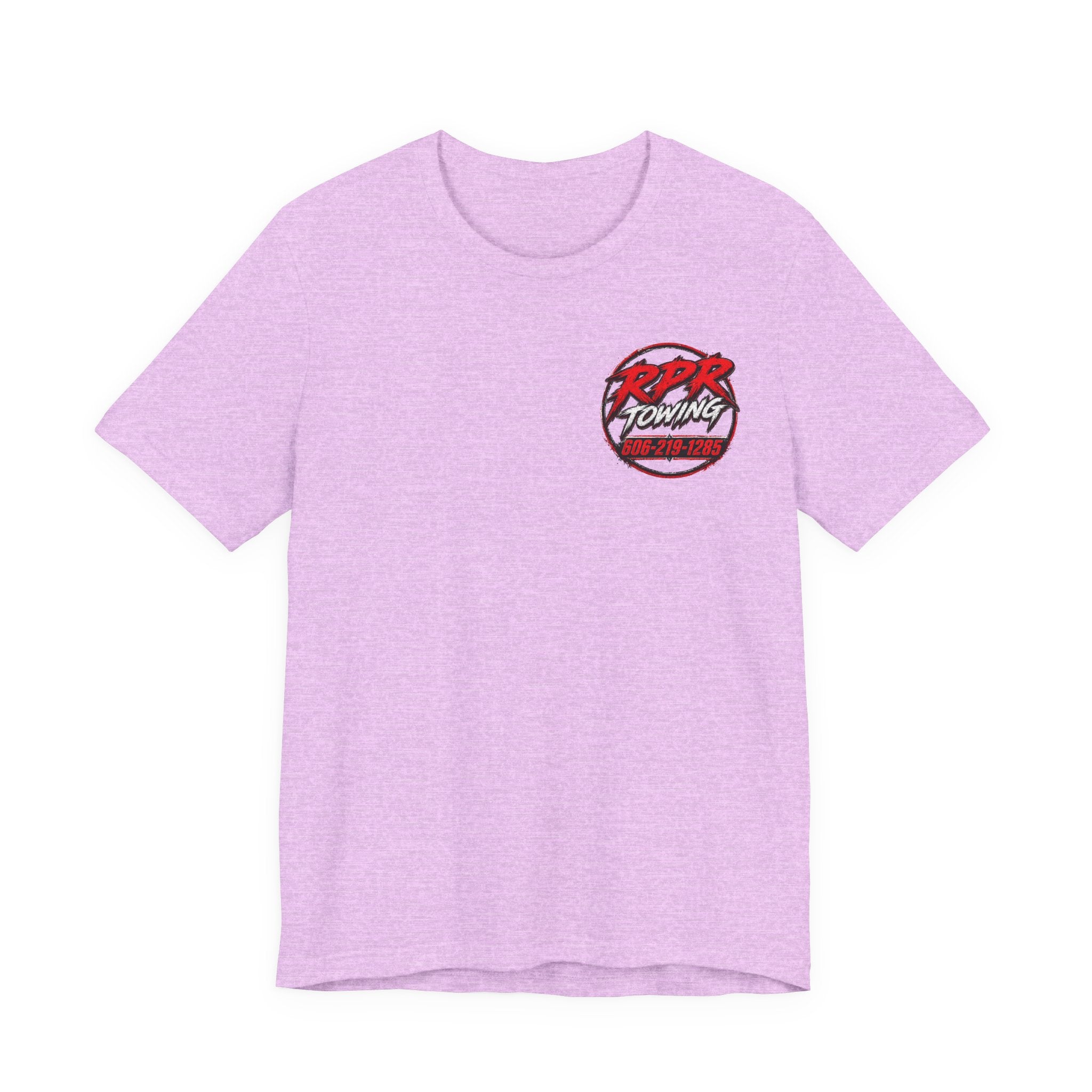 T-Shirt — RPR Towing Vintage Tow Truck Logo Tee (Includes Phone Number)