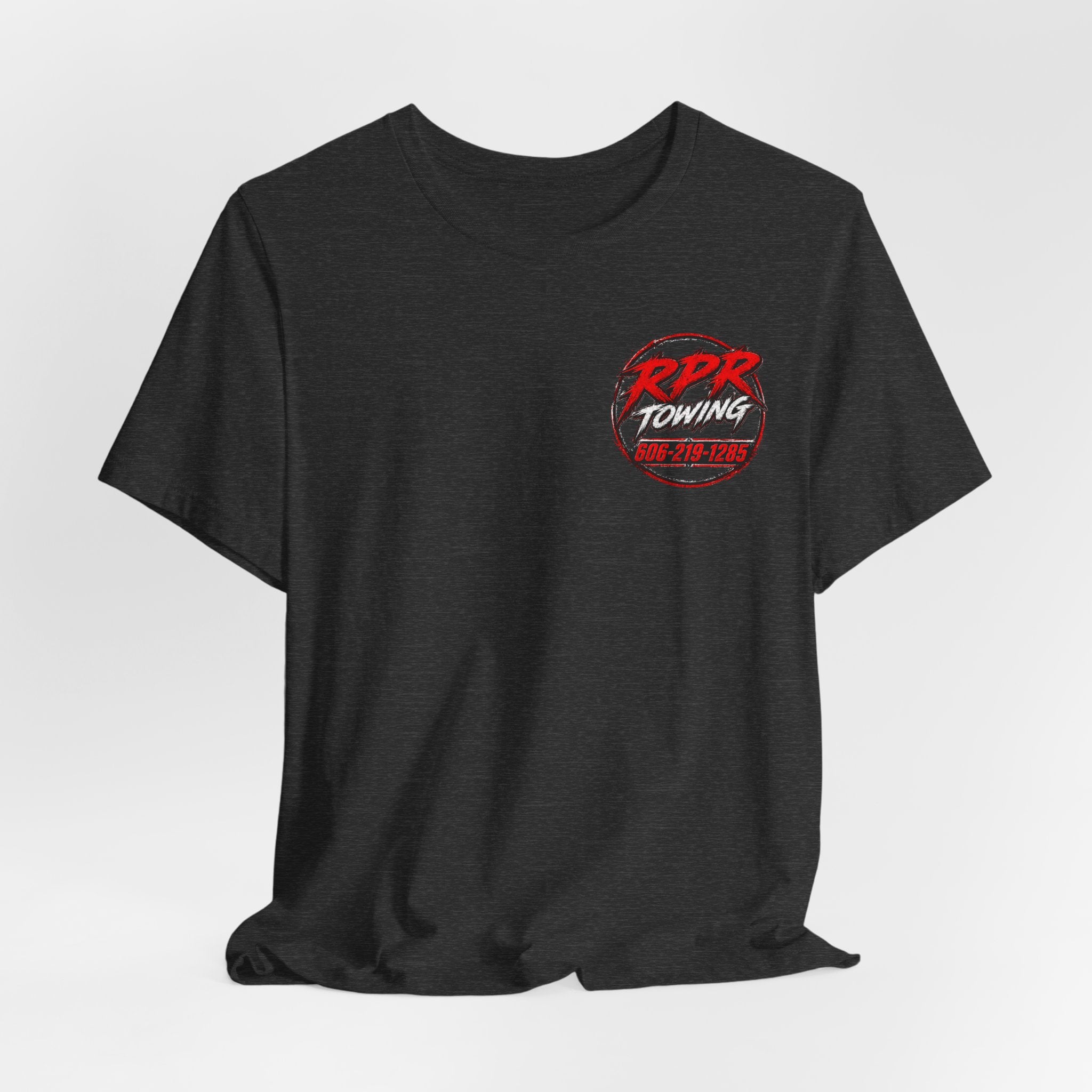 T-Shirt — RPR Towing Vintage Tow Truck Logo Tee (Includes Phone Number)