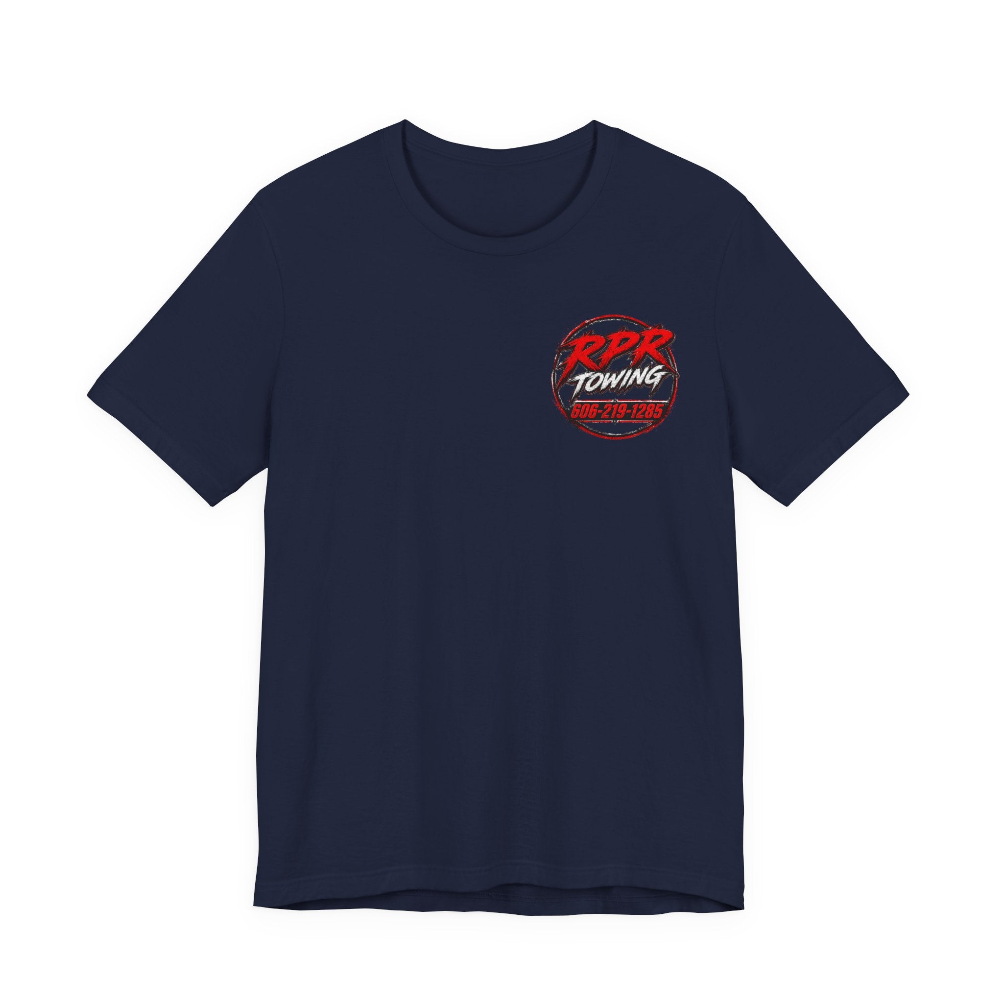 T-Shirt — RPR Towing Vintage Tow Truck Logo Tee (Includes Phone Number)