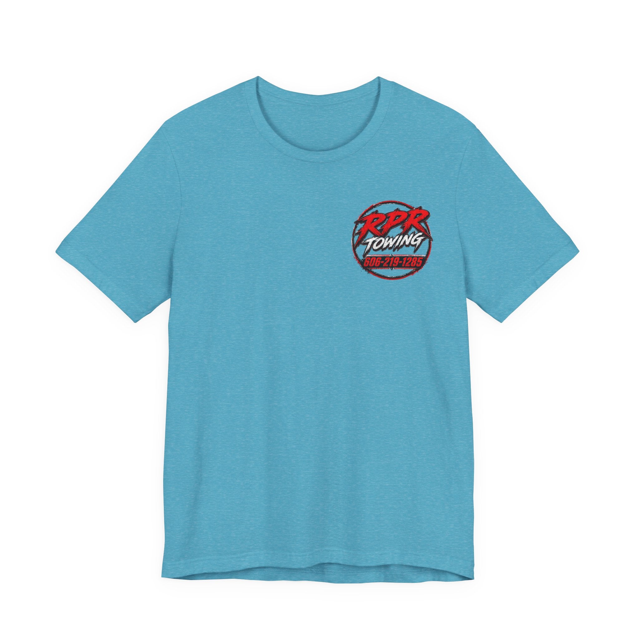T-Shirt — RPR Towing Vintage Tow Truck Logo Tee (Includes Phone Number)