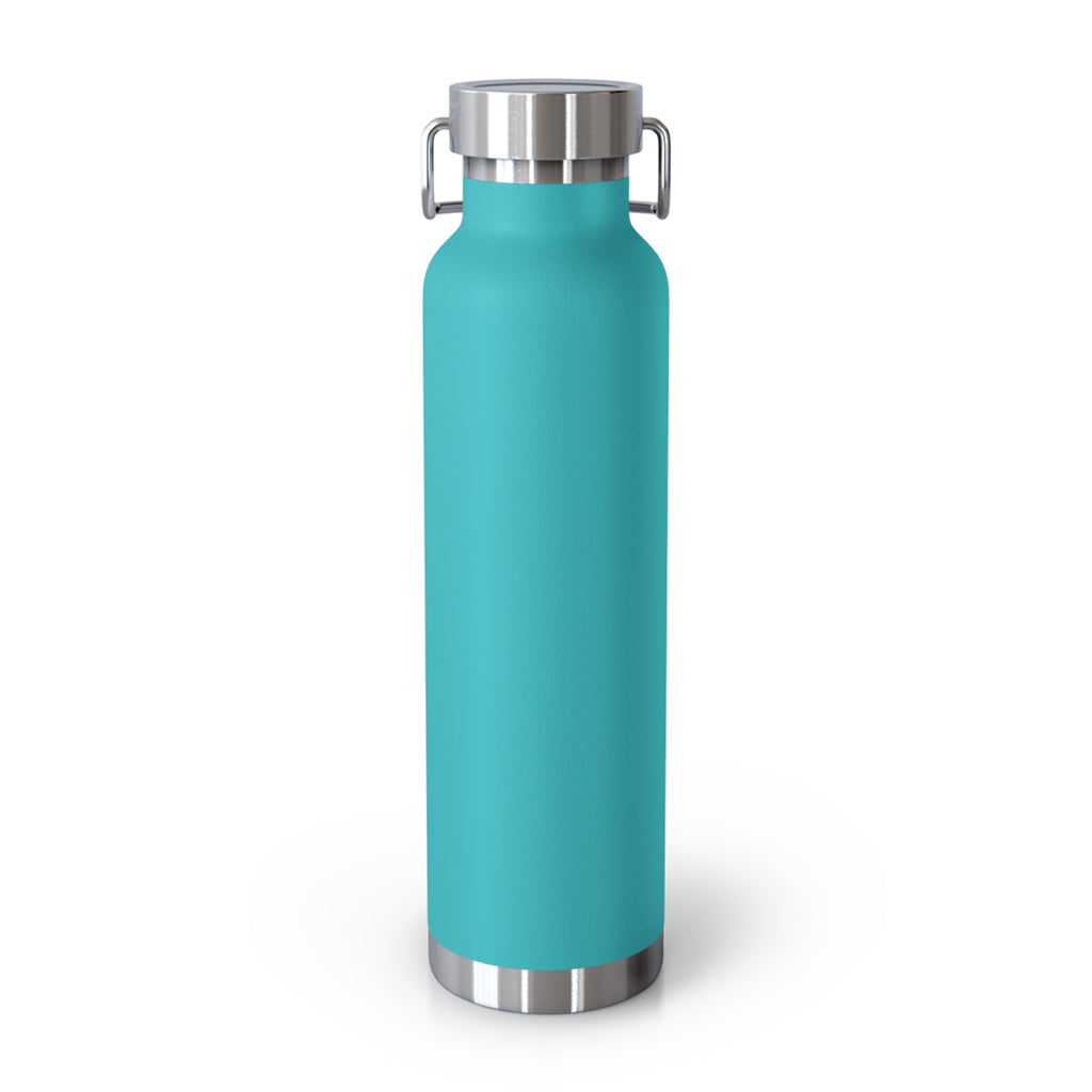 22oz Copper Vacuum Insulated Bottle — RPR Towing Logo Water Bottle