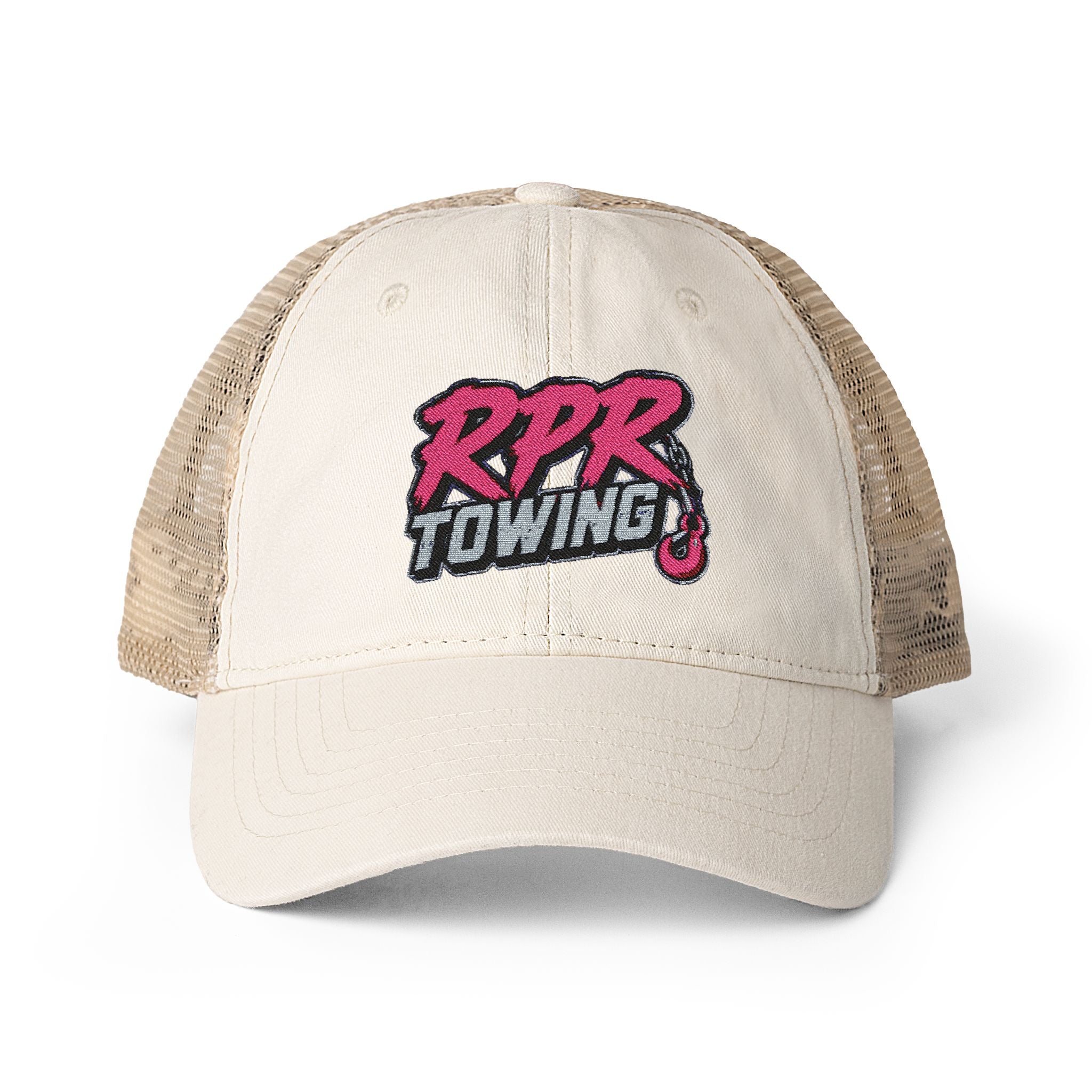 Women's Washed Mesh-Back Cap