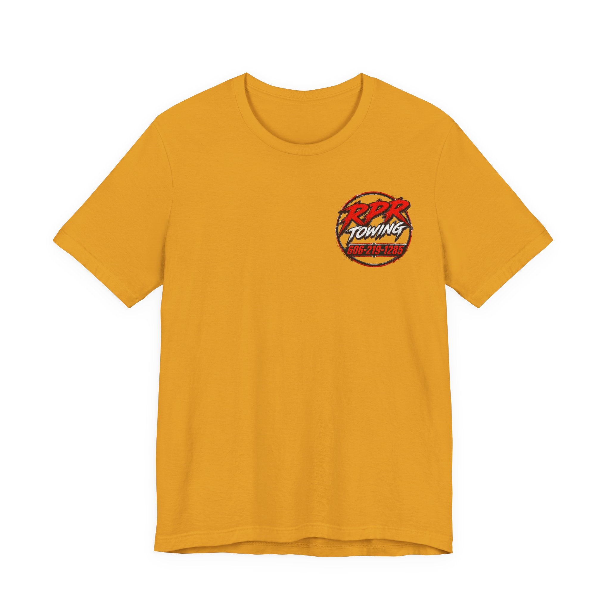 T-Shirt — RPR Towing Vintage Tow Truck Logo Tee (Includes Phone Number)