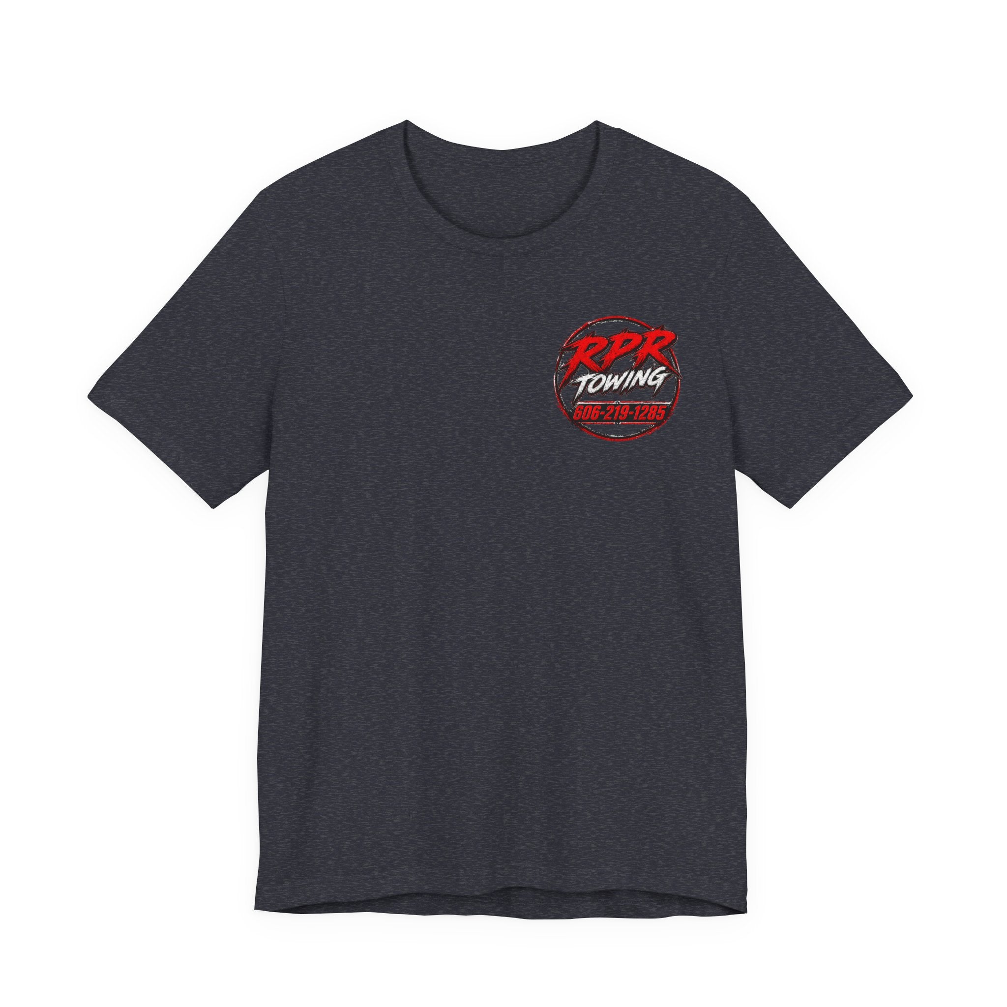 T-Shirt — RPR Towing Vintage Tow Truck Logo Tee (Includes Phone Number)