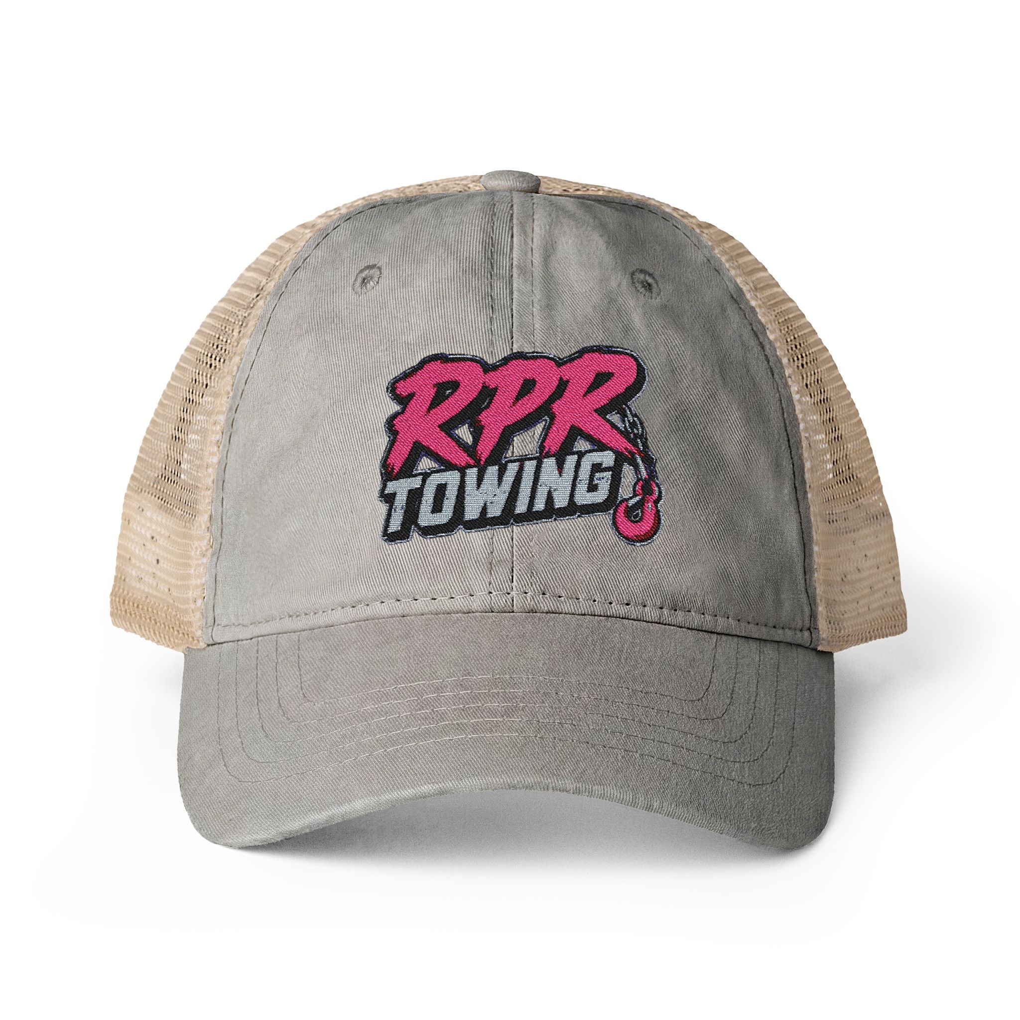 Women's Washed Mesh-Back Cap