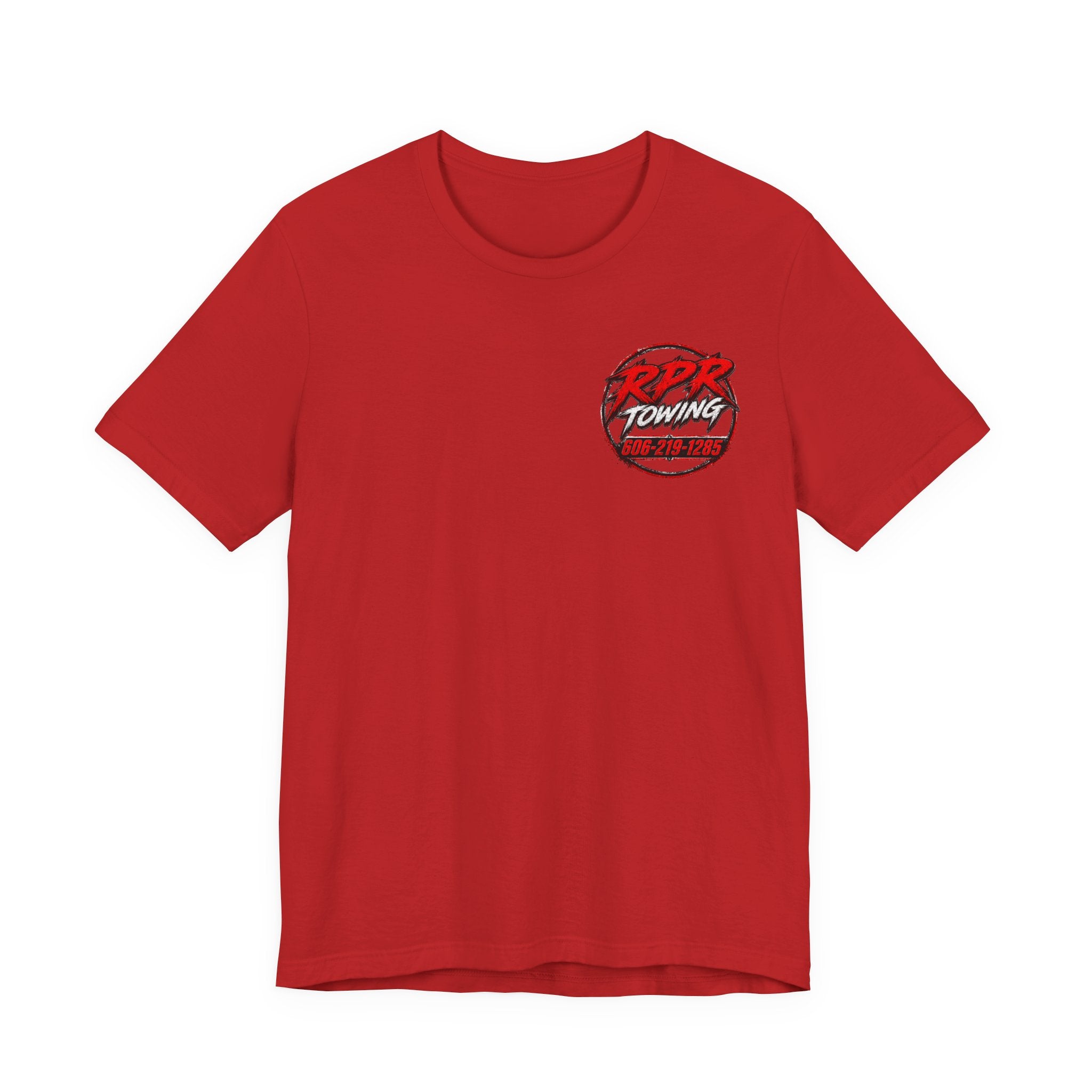 T-Shirt — RPR Towing Vintage Tow Truck Logo Tee (Includes Phone Number)