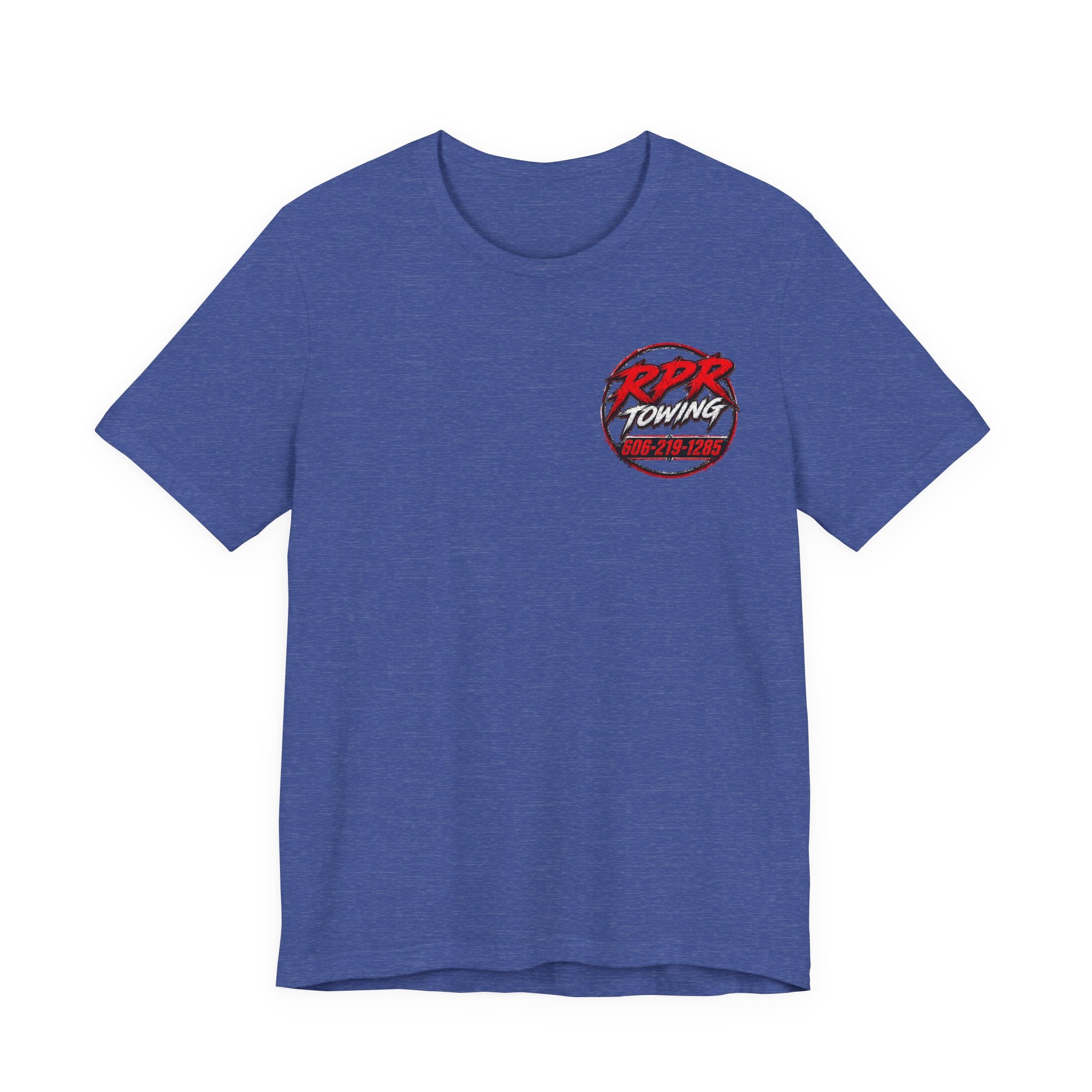 T-Shirt — RPR Towing Vintage Tow Truck Logo Tee (Includes Phone Number)